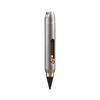 Titanium Alloy Mini Pencil Keychain, Retractable & Erasable with Replaceable Lead, Portable Pocket Pen for Emergency Writing, Silver