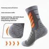 1 Pair Thermal Ski Socks for Women Men Thick Insulated Winter Boot Socks Moisture-Wicking Anti-Slip Breathable Sports Outdoor Snow Socks