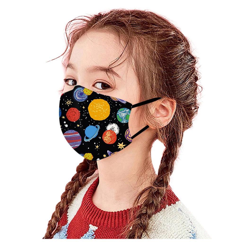 Children's  Windproof Reusable Printed Mask