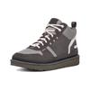 UGG Suede Round Toe Lace-Up Low-Top Casual Shoes Men Sneaker Gray 1144053-GMSW