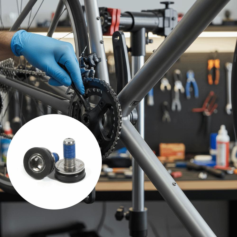 8PCS High-strength Steel Bottom Bracket Screws for FSA/ Suntour/ Prowheel Bike Workshop