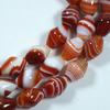 Бусины из натурального красного агата: Ручная работа DIY Аксессуары для браслетов и материалы для подвесок
