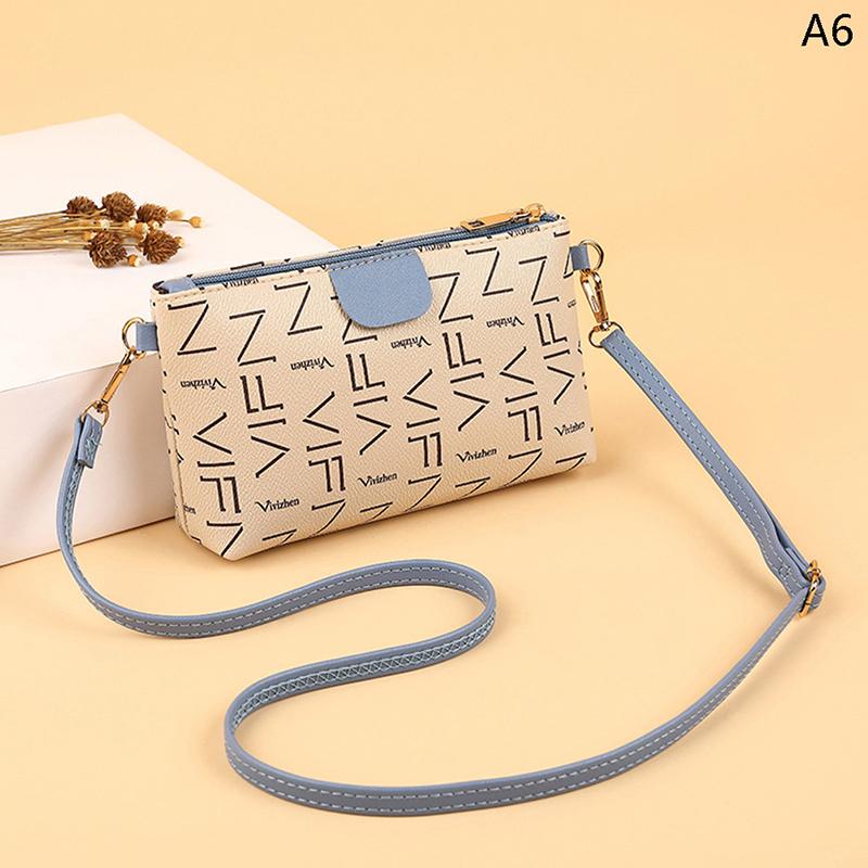 Сумки через плечо для женщин, трендовые кожаные сумки через плечо для мелочи, туалетные принадлежности