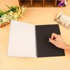 Портативная книга для рисования царапинами со встроенным цветным узором, переплет на двойной спирали, книга для набросков для детей и взрослых, художественное рисование
