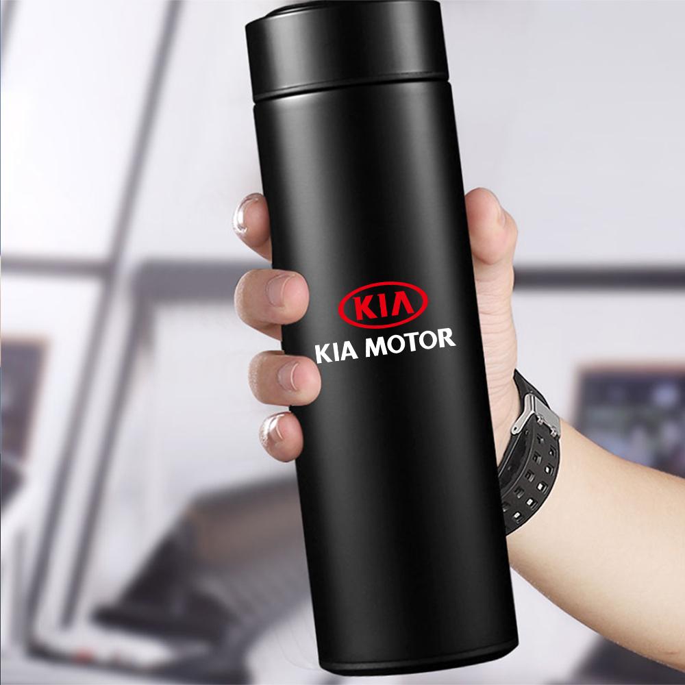 Stainless Steel Intelligent Thermos Cup Temperature Display Thermos Bottle For KIA KN Rio Sportage Cerato Soul Sorento Picanto szvm60