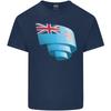 Curled Fiji Flag Fijian Day Football Unisexs Light Cotton TShirt