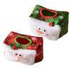 2 Pcs Christmas Tissue Set Toilet Paper Holder Xmas Towels Ornaments Table Decor Home Adornment Cover