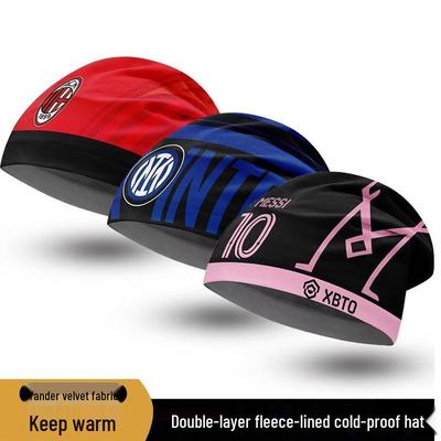 Милан Ювентус Криштиану Роналду Зимняя Теплая Флисовая Футбольная Толстовка с Капюшоном