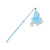 1PC Cat Toy Cat Teaser Stick Long Pole Cat Feather Cat Teaser Stick Self-hi To Relieve Boredom Pet Supplies
