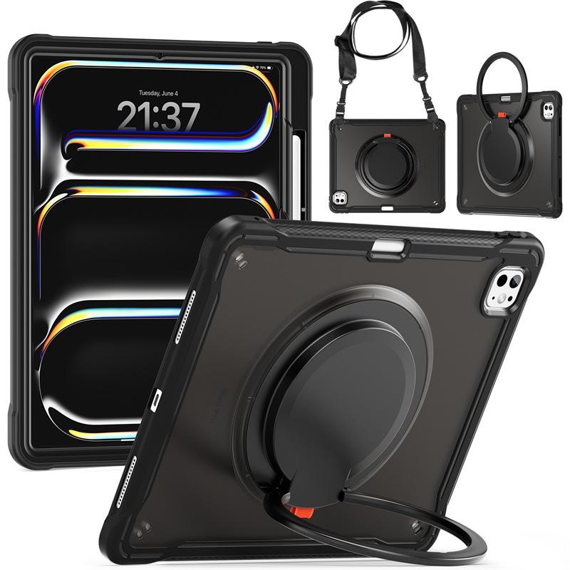 Case For iPad Air 11"2024 A2902/A2903/A2904 Shockproof Cover for Pro 13 12.9 3 4 5 6th 10.9 10 9 7 8 10.2 Mini6 Kickstand Funda