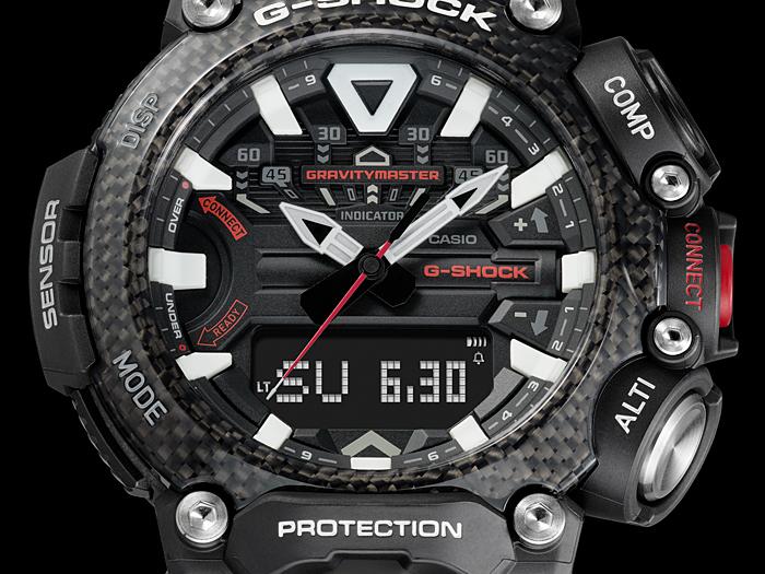 Casio Мужские часы G-SHOCK из смолы, водонепроницаемые 200 м, цифровые, ударопрочные, кварцевые, GR-B200-1A