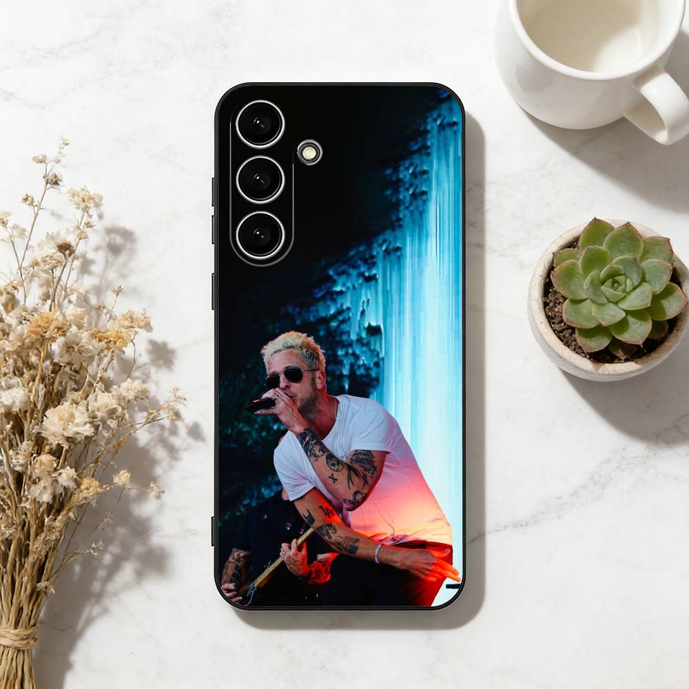 Поп-рок группа O-OneRepublic Чехол для телефона для Samsung Galaxy A73,A72,A71,A70,A53,A52,A51,Другие Мягкий черный чехол