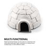 North Pole Bear Igloos Model Arctic Figures Toy Mini Polar Animal Shelter Architecture Model