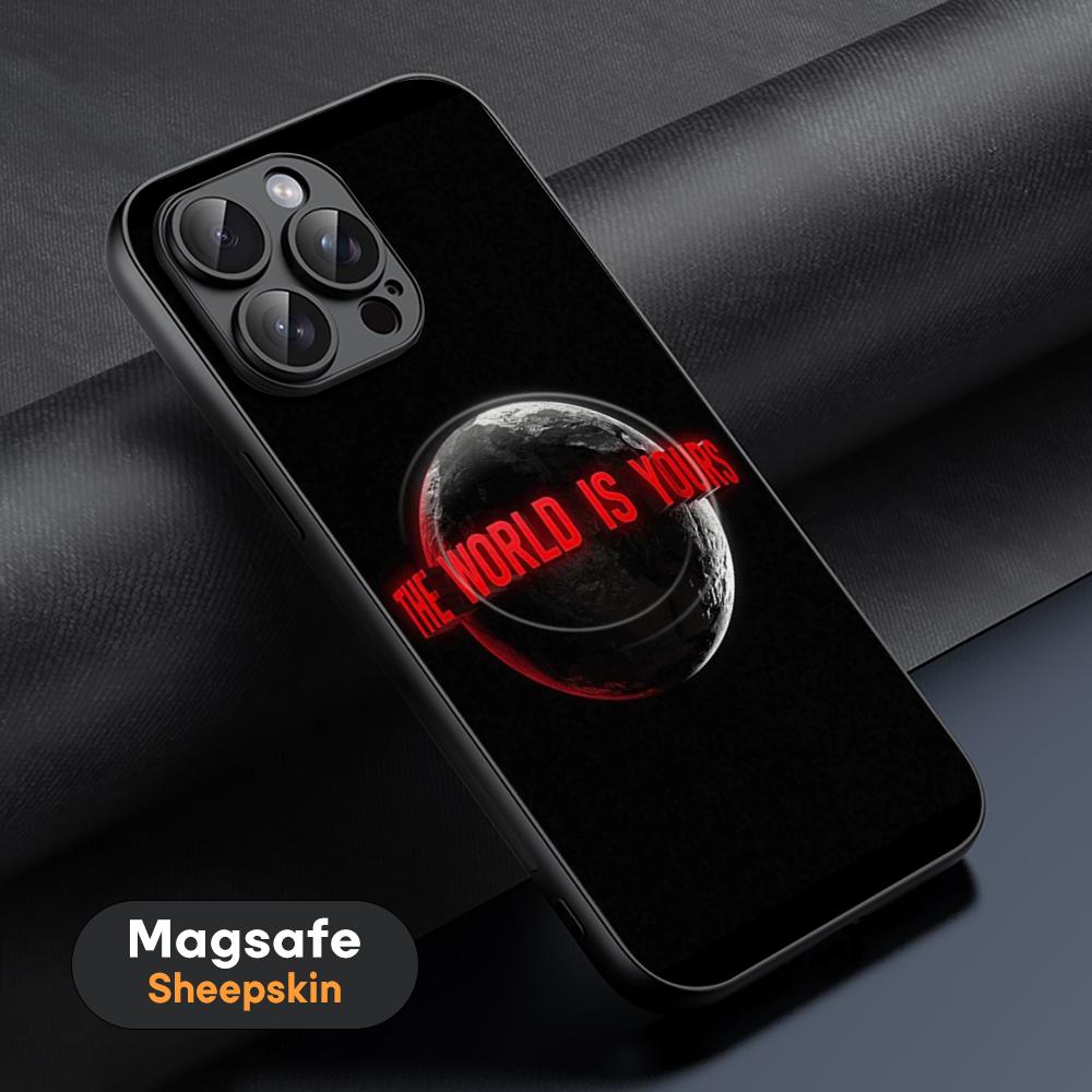 Tonny montana scarface Classic poster Phone Case For iPhone 17 16 15 14 13 12 11 Plus Pro Max High-end Luxury Magsafe Sheepskin