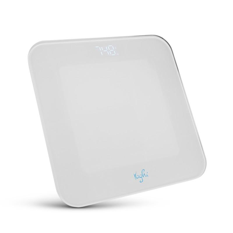 Yoghi - I_fit_2_white - Blanc - Pèse-personne Connecté - 180 Kg - App Dédiée