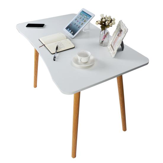 Student Table Computer Desk Nordic Style Home Office Study Learning Wood Writing Table with Ergonomic Edge Spacious Desktop Desk