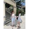 French Style Pleated Tiered Cake Dress