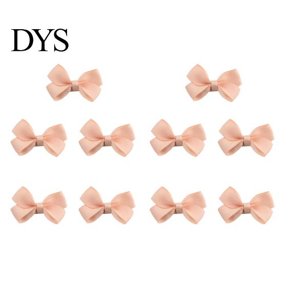 Charming Hair Accessories for Gifts 10Pcs Baby Clips, Bows, Fully Covered Barrette Grosgrain Ribbon Clip Gentle Clips Daily Wear Pins Girls Infants &