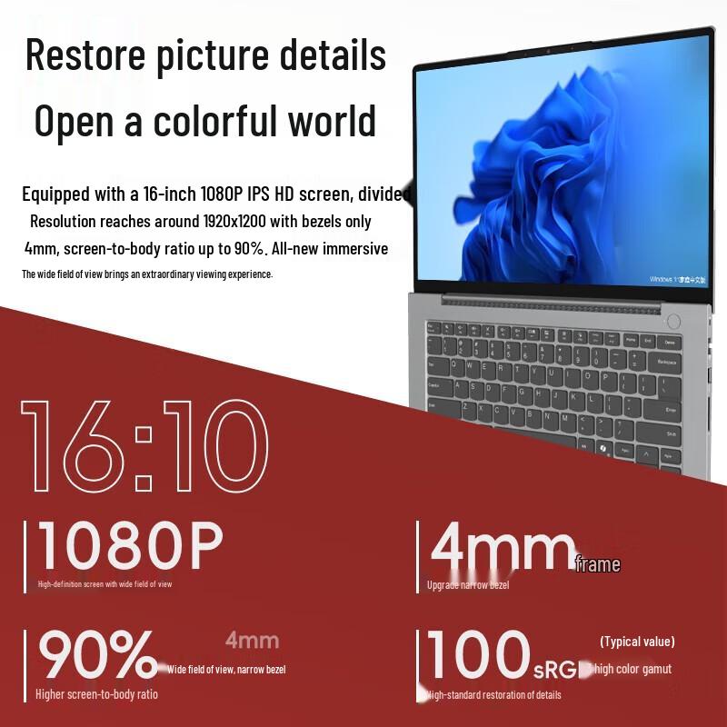 Lenovo ThinkBook 16 Gen 5 Laptop (13th Gen Intel Core i5) (CN version)