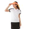 Short Sleeve Polo Shirt Quick Golf 0 [New Balance] Women's (Sweat Absorbent, Drying, Stretchy) / / 012-3160501 030_White [S]