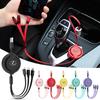 Car 3 in 1 USB Cable Type C Micro USB Fast Charging Cable For Lexus GS IS LS500h ES260 ES300h RX350h NX260 UX260 LM LC RZ450e TX