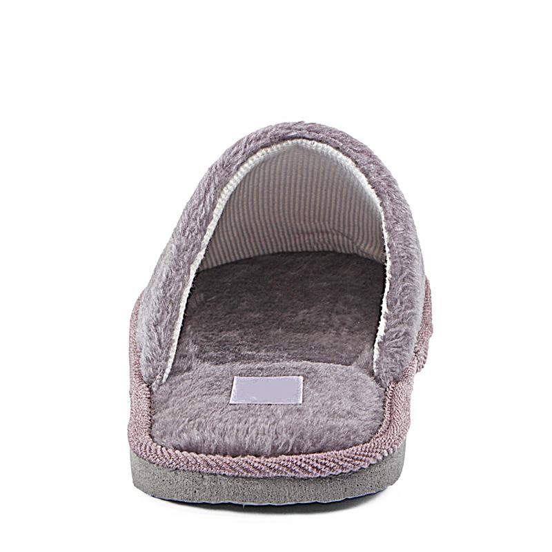 Домашние плюшевые тапочки на плоской подошве. Домашняя обувь. Хлопковая повседневная модная мягкая круглая обувь.
