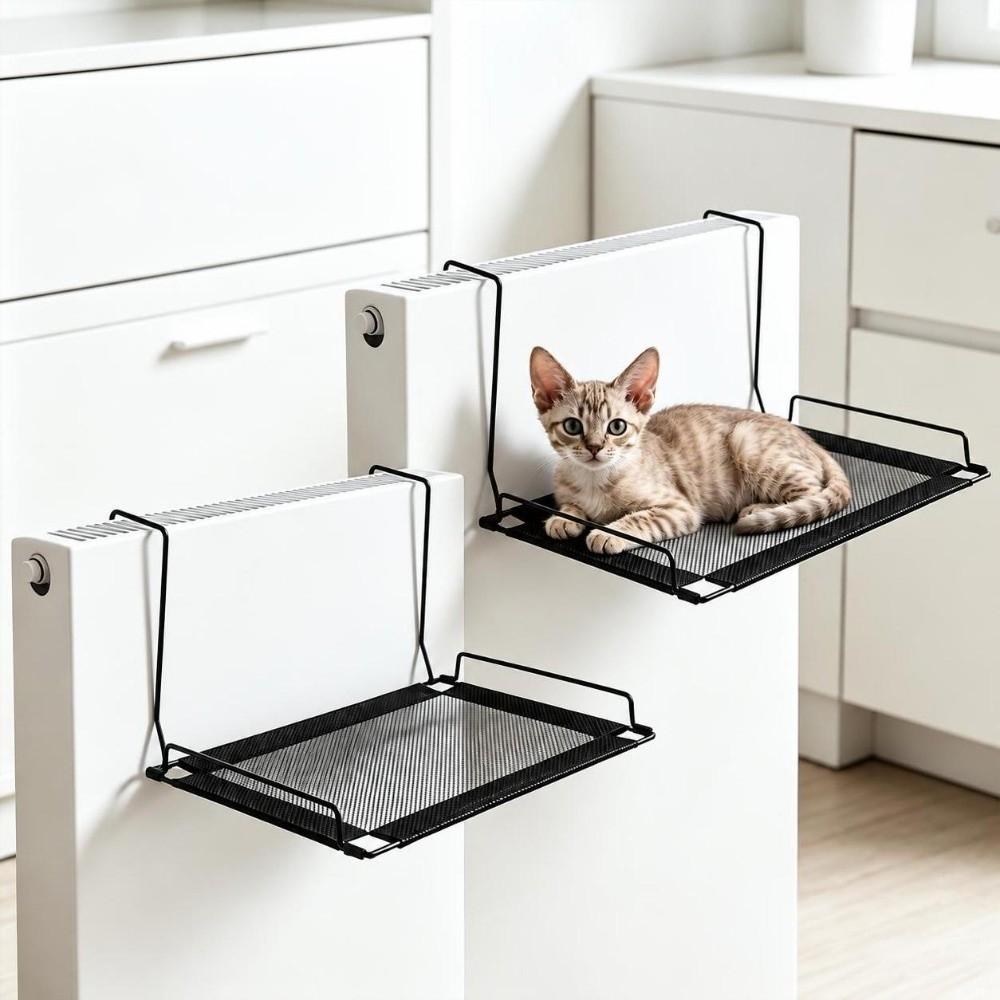 Space Saving Cat Hammock Hanging Suspended Cat Bed Gifts Hanging Cat Bed Kittens