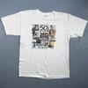 Pop Art 50 Years VTG T Shirt Peacock Banner Rare Single Stitch XL Rockabilly