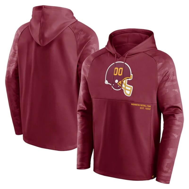 Mens NFL Football Hooded Sweatshirt Outdoor Sports Loose Fit Pullover