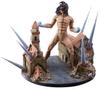 Телевизионное аниме по Jaeger Attack on Titan Пластиковая окрашенная готовая фигурка "Attack Titan" "Eren ver. Осуждение"