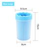 1Pc Pet Plastic Foot Wash Cup S L XL Large Size Silicone Brush Dog Cat Clean Foot Mud Removable Cleaning Foot