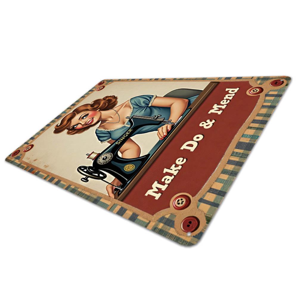 Retro Metal Tin Signs Man Cave Mom Karaoke Family Love Decor Wall Art Vintage Home Decoration