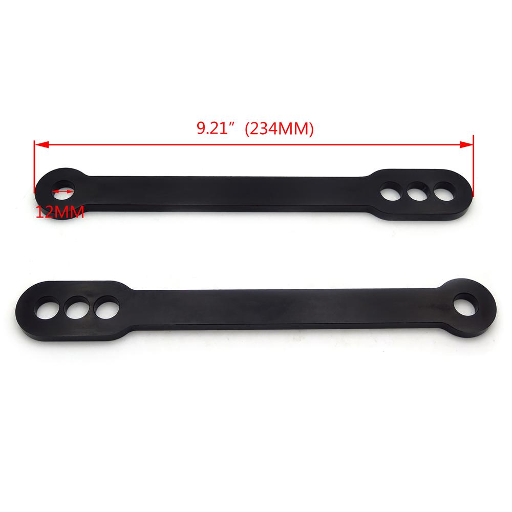 Motorcycle Bike Black Lowering Links for Kawasaki 1998-2004 ZX6R,2005-2008 ZZR600, 1998-2003 ZX9R Motorcycle Parts
