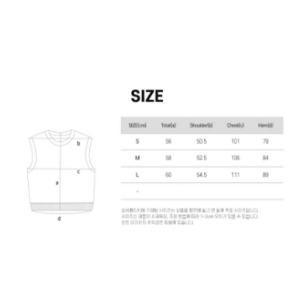 KANGOL Женский трикотажный жилет в ромбы S 1877 Зеленый