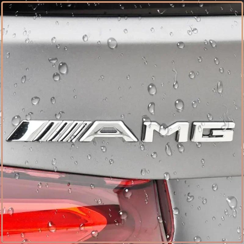 Набор из 1 3D Наклейки на Заднюю Часть Кузова Автомобиля Эмблема Значок AMG Наклейка Этикетка Для Mercedes-Benz C500 C200 C300 A B C E GLA CLA GLK GL ML GLE Класса Автоаксессуары