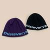Winter Knit Beanie Men Women Letter Jacquard Warm Casual Outdoor Cap