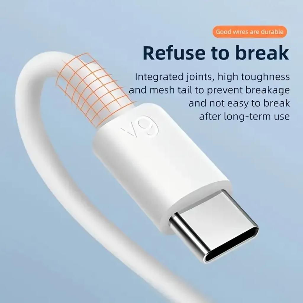 1m/2m Usb C Cable Usb A To Usb C Cable Fast Charging Usb Type C Charger Cable Compatible With Data Cables For Mobile Phones