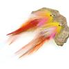 1/ 2PCS Size1/0 3D Fish Eyes Streamer Fly Saltwater Fishing Salmon Pike Steelhead Muskie Trout Fishing Fly Lures