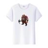Fashion Unisex Cartoon Tees Seven Dwarfs Shirt Summer Tops Aesthetic White T-Shirts 2000s Clothes Y2k Goth Blouse