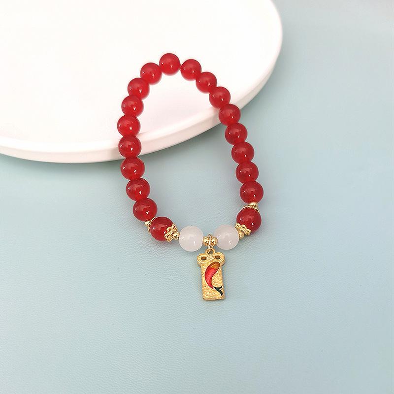 Dodo Hot Hetian Jade Rabbit Bracelet, Women's Niche Design - High Value Student or Bestie Gift