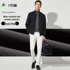 Мужская куртка в стиле business casual с бейсбольным воротником