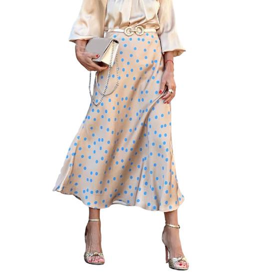 Летняя юбка с большим подолом, элегантное модное платье с художественным темпераментом для женщин для работы