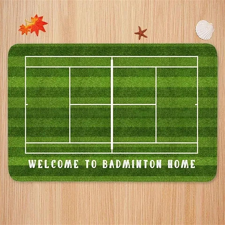Tennis Court Printed Carpet Non-slip Multi Function carpet Living Room Rugs Entrance Floor Mat Kitchen Hallway Home Decor