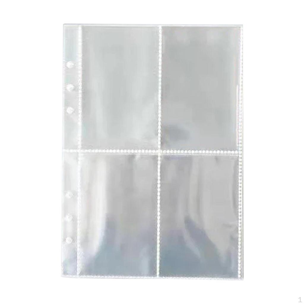 Photocard Sleeves Photo Binder Pages Lightweight Gift Holder for Korean Idols