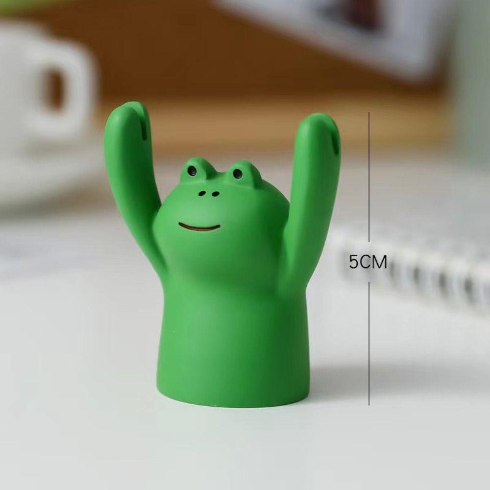 Resin Desktop Memo Clip Holder Messege Photo Stander Clip Lovely Hand Raising Card Clip Rome