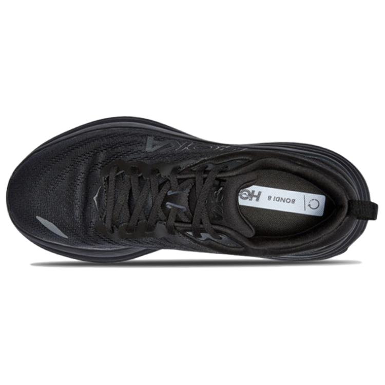 HOKA One One Bondi 8 Удобные кроссовки с низким верхом Мужские кроссовки Черные 1123202-BBLC-BBLC