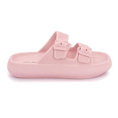 Женские однотонные шлепанцы