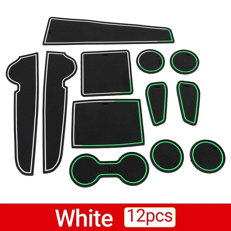 Автомобильные аксессуары для Toyota Corolla Cross XG10 2022 2023, гибридный противоскользящий коврик, коврик для ворот, резиновые противоскользящие подушечки, коврик