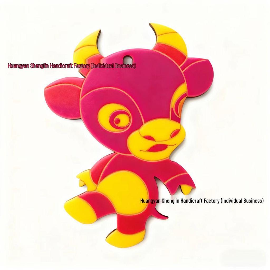 Unfinished Wood Zodiac Shape Ornaments for Festivals