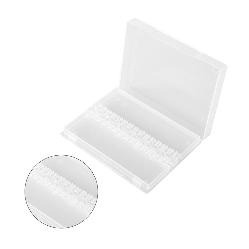 14 отверстий профессиональный держатель для шлифовальных и полирующих сверл для ногтей прозрачный ящик для хранения